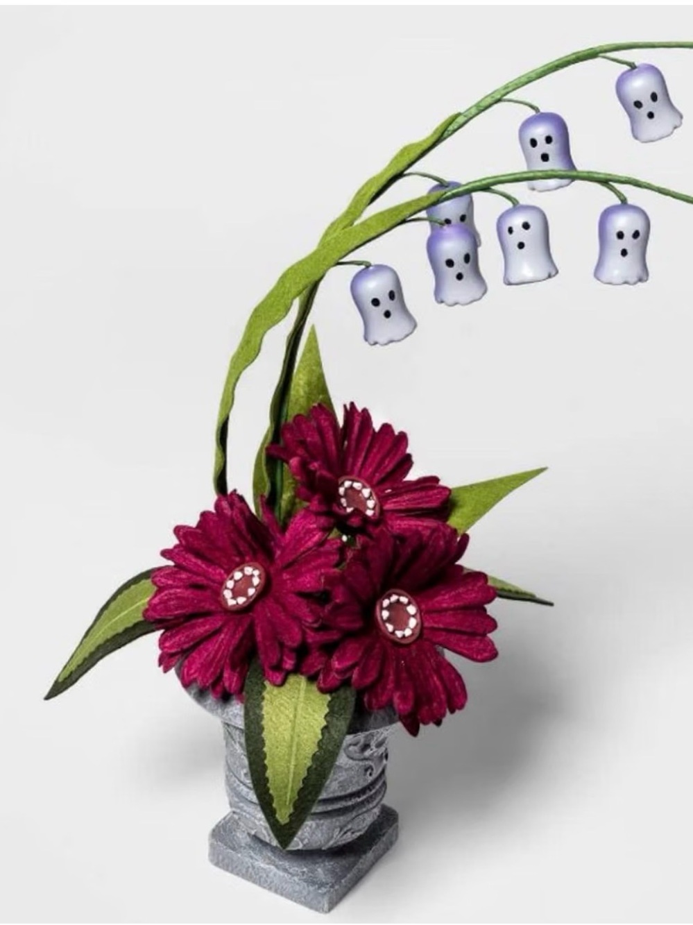 Hyde & EEK! Ghoulish Garden Boo Bells Halloween Artificial Plant RARE obo